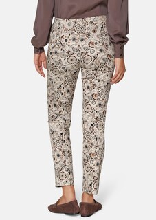 Schlanke Stretch-Hose mit Ethno-Print thumbnail 3