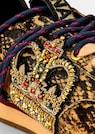 Sneaker aus Pony-Hair-Leder mit Reptilprint thumbnail 3