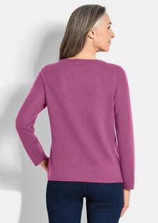 Kaschmirpullover mit U-Boot Ausschnitt thumbnail 3