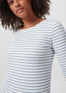 Striped shirt with 3/4 sleeves thumbnail 5