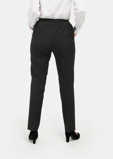 Kreukarme broek MARTHA met elastische tailleband thumbnail 3