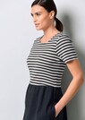 Jerseykleid mit Streifen thumbnail 7