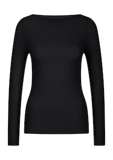 Shirt met lange mouwen en kasjmier thumbnail 4