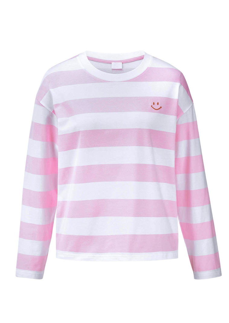 T-shirt en coton rayé