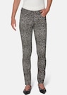 Jeans mit Leomuster thumbnail 2
