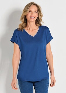 Shirt met glanzende hals thumbnail 5