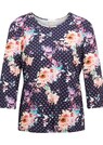 Expressief, gedessineerd shirt thumbnail 2