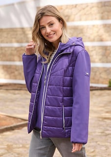 Veste matelassée avec manches en Softshell thumbnail 7