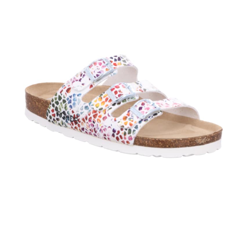 Gemusterte Pantolette