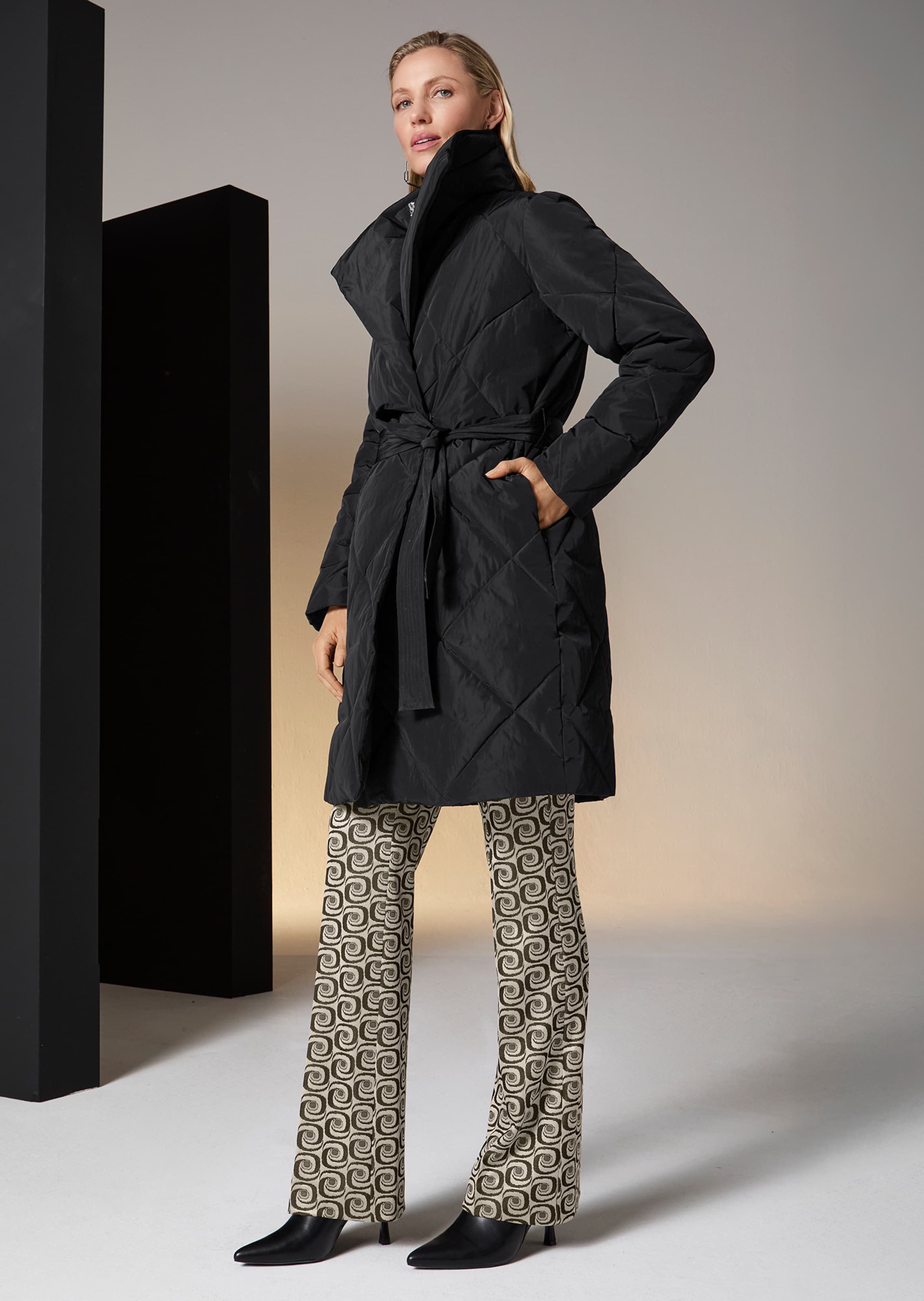 Jersey-Hose mit Retro-Muster