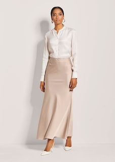 Langer Satin-Rock thumbnail 2