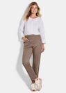 Pantalon LOUISA aspect velours de cuir thumbnail 2