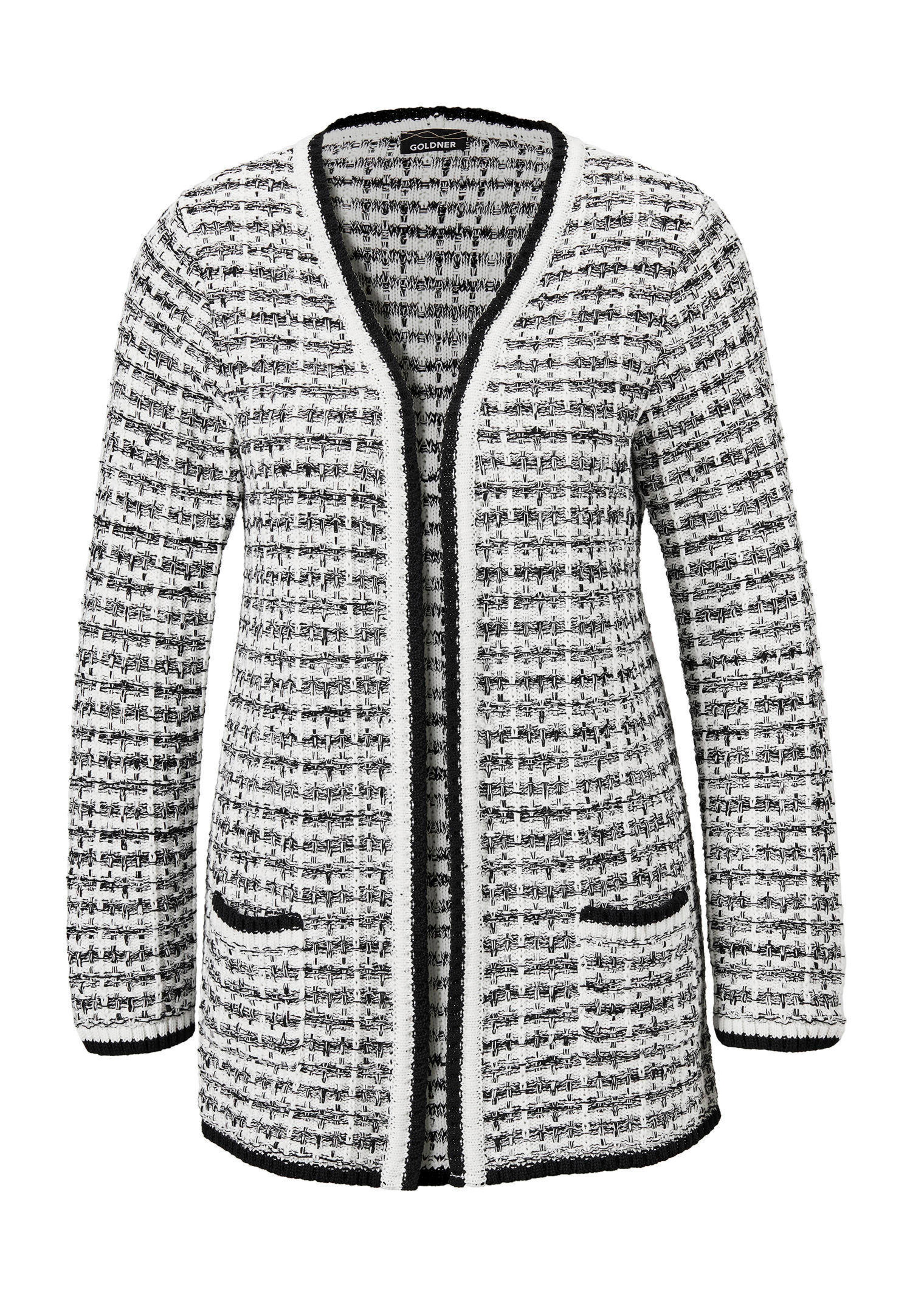 Cardigan avec motif jacquard élégant thumbnail 6