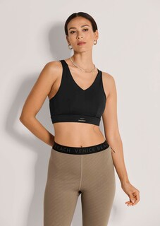 Sport-Bustier mit Animal-Print thumbnail 1