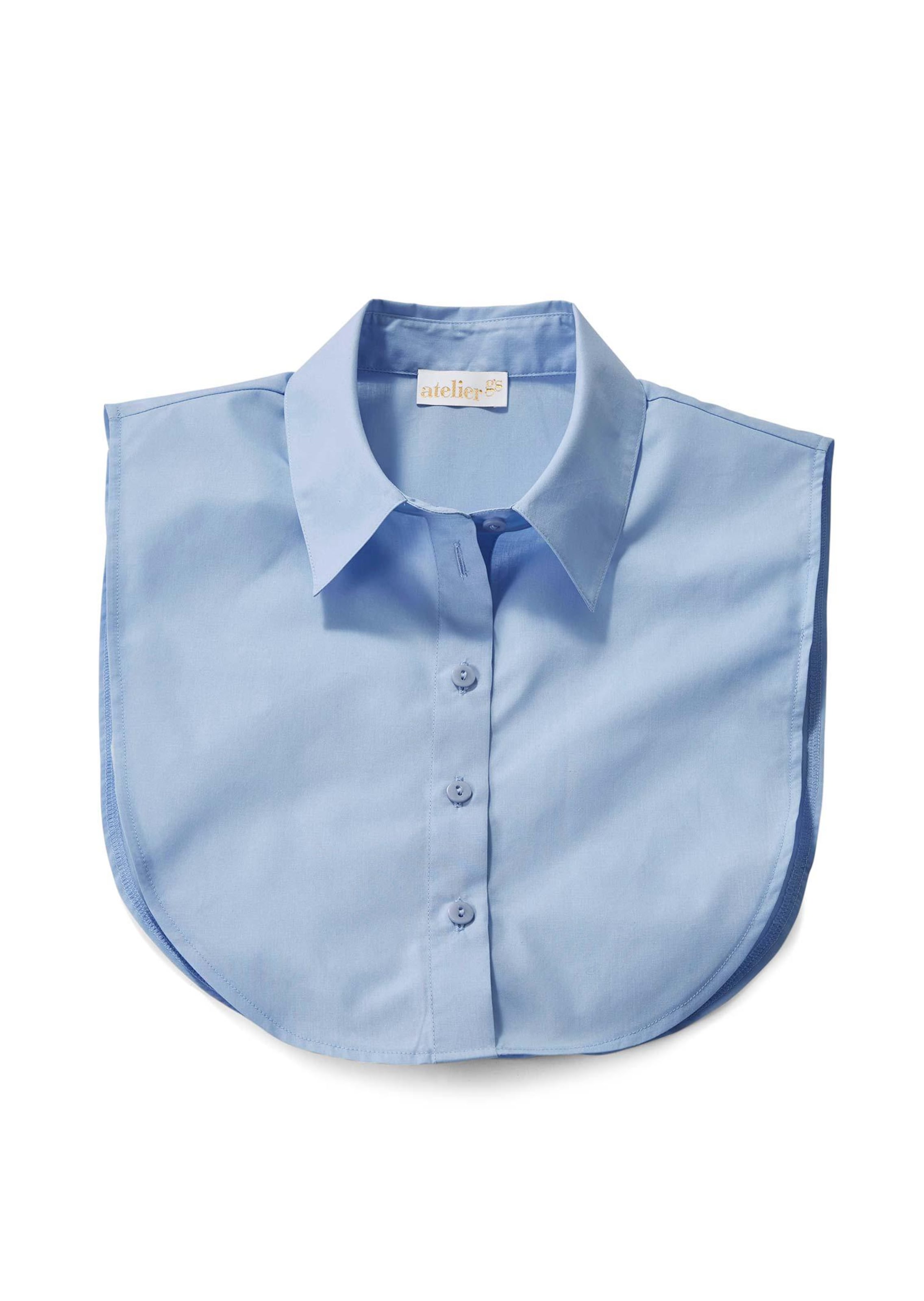 Col chemisier universel - bleu clair - Gr. 50 de Goldner Fashion
