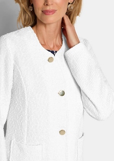 Edler Blazer in Bouclé-Optik thumbnail 5
