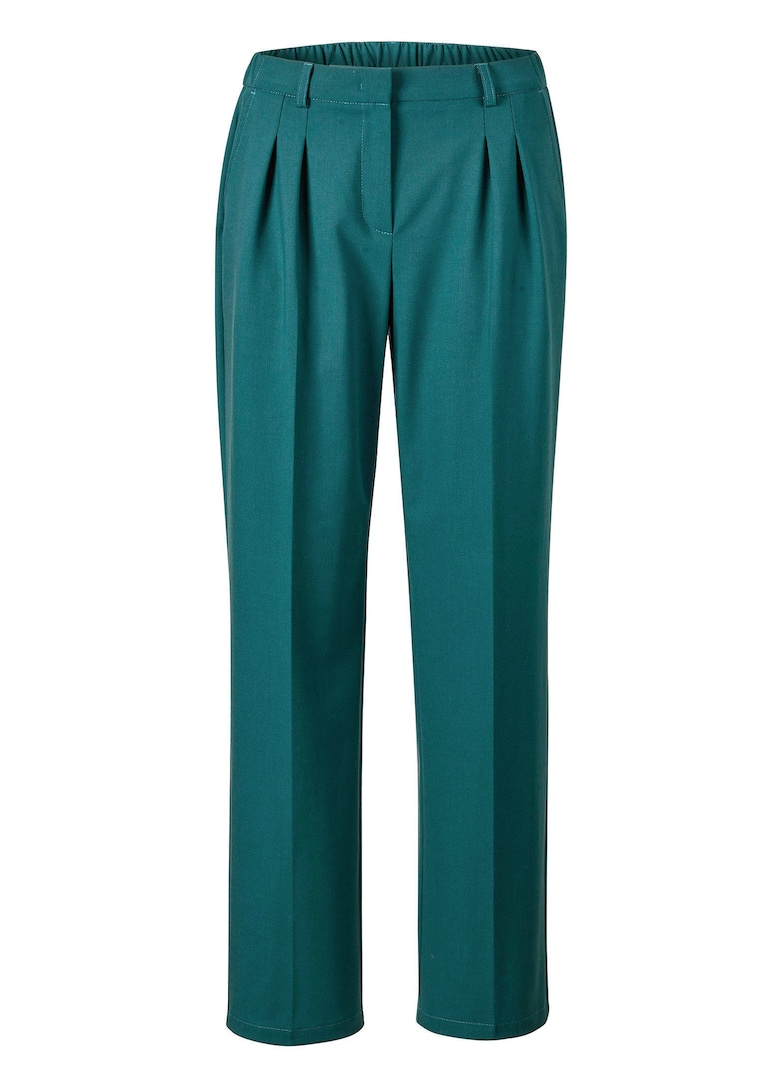 Pantalon élégant avec plis  à la taille