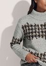 Sweat-shirt jacquard pied-de-poule thumbnail 5