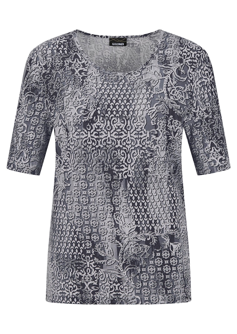 Shirt van viscose-jersey