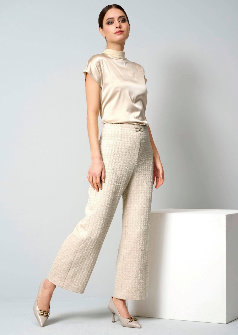 Culotte in Bouclé