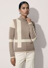 Pullover mit Colorblocking-Muster thumbnail 1