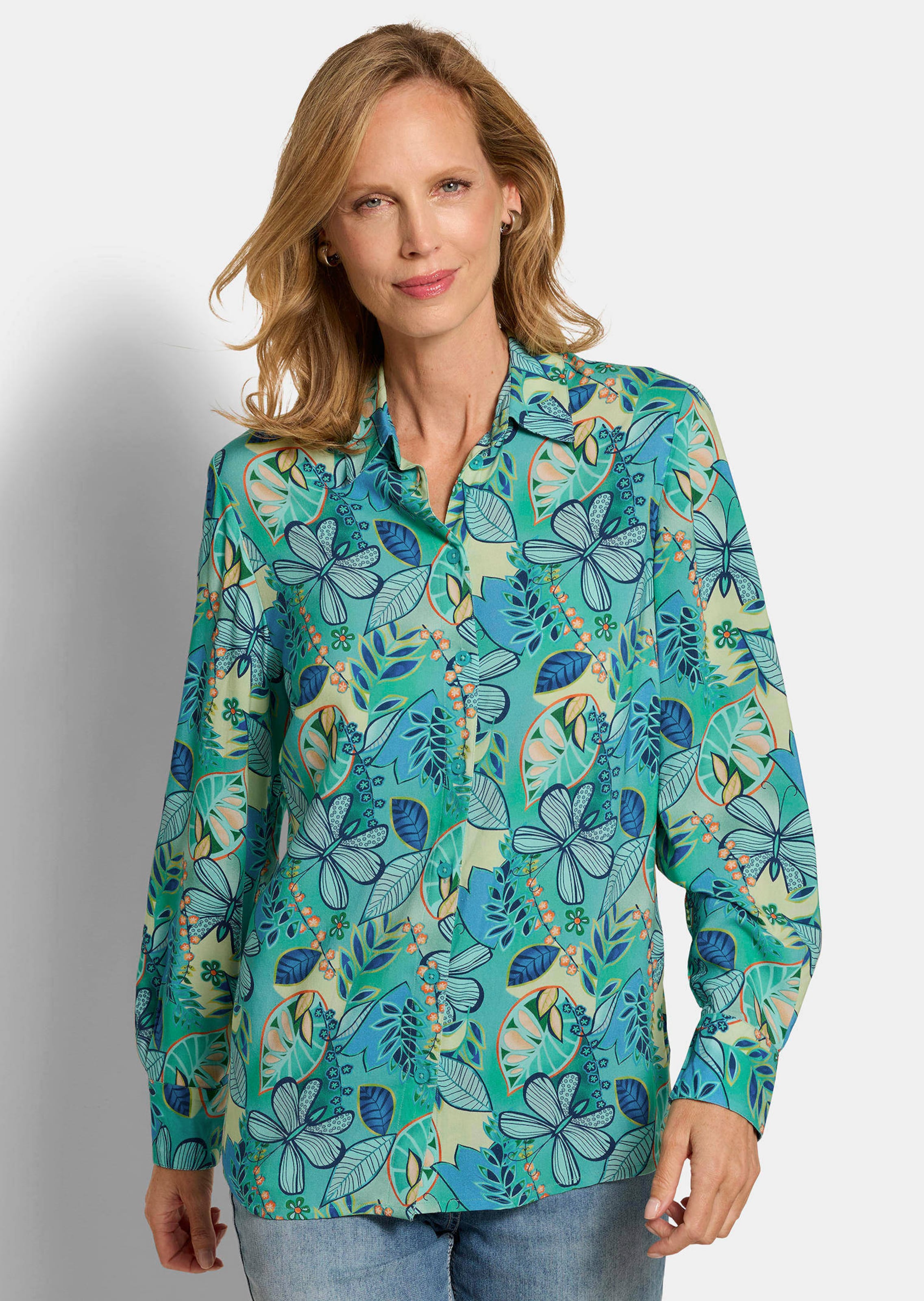 Chemisier léger avec col chemise