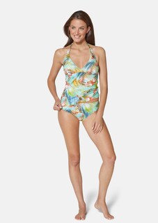 Triangle tankini with a fresh paisley print thumbnail 2