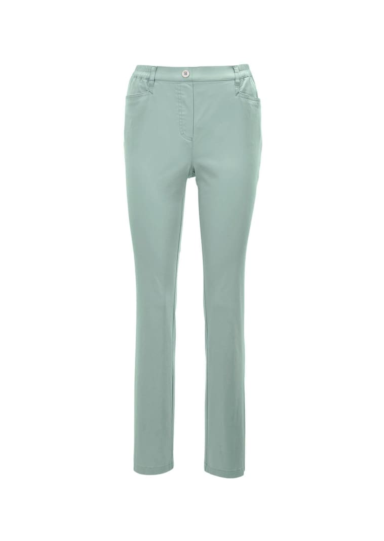 Lichte katoenen broek met elastische band