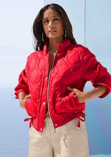 Jacke aus leicht wattiertem Sommer-Stepp thumbnail 7