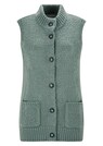 Lichtgewicht tricot vest met knoopsluiting thumbnail 6
