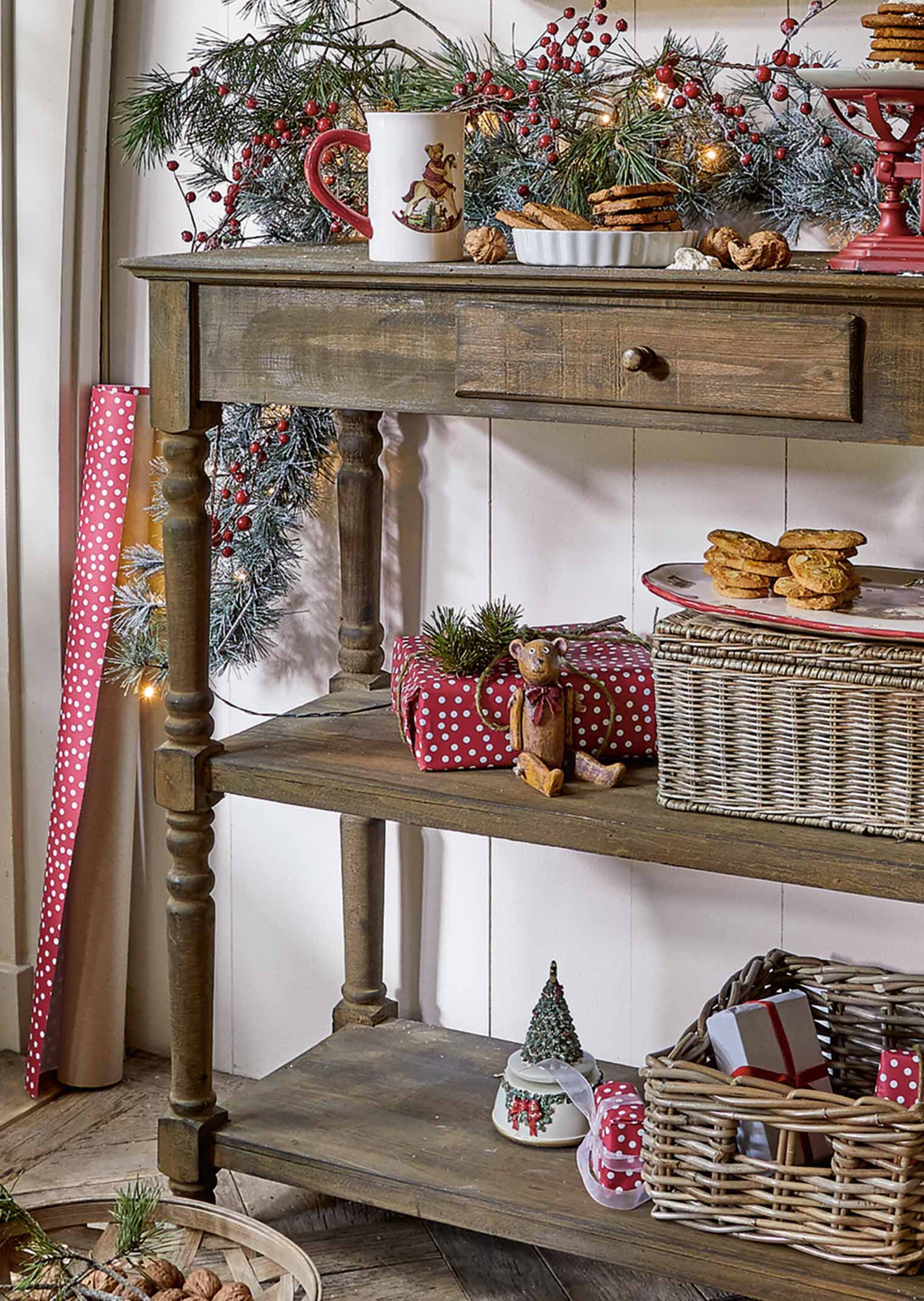 Lot de 2 ours décoratifs - brun - Gr. 0 de Goldner Fashion