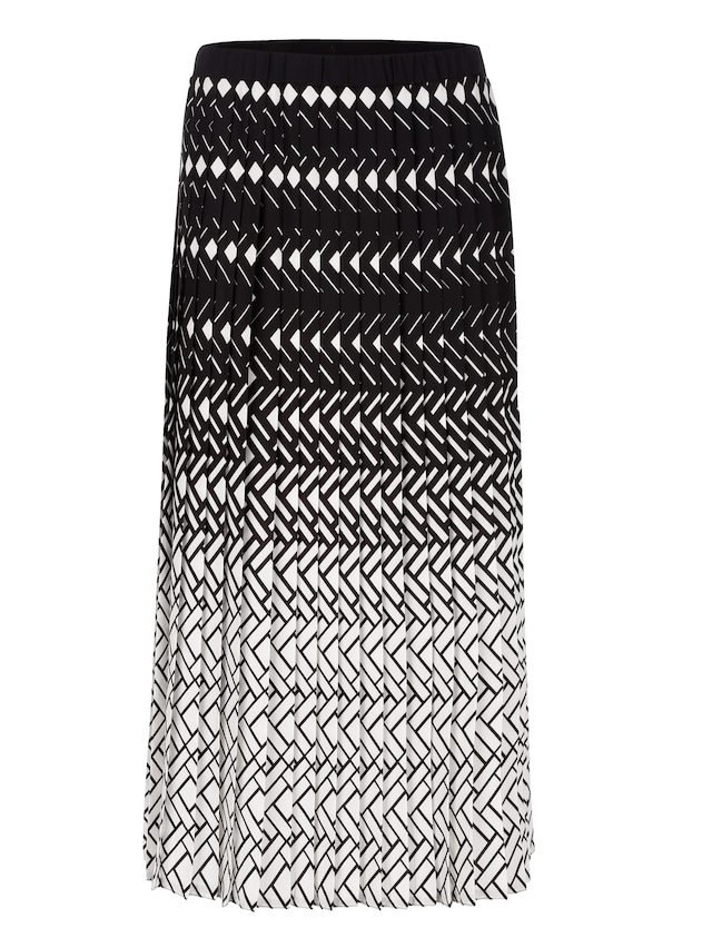 Rock mit grafischem Druck 1