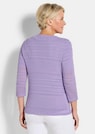 Leichte Shirtjacke in Ajourstrick-Optik thumbnail 3