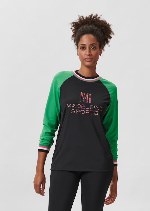 Sweatshirt im Colourblocking-Stil
