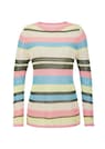 Ringelpullover mit Lochmuster thumbnail 6