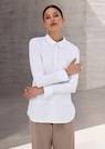 Sportive Bluse im Materialmix thumbnail 1