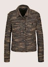 Tweed-Blazer mit Boxy-Cut thumbnail 6