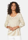 Jacquard-Pullover mit Glanzgarn thumbnail 1