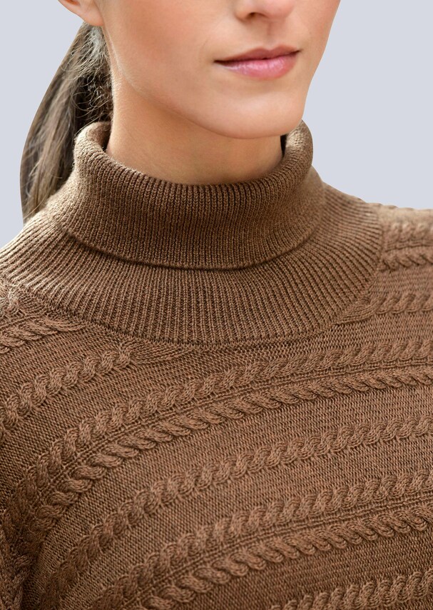 Pullover mit Fledermausärmeln 3