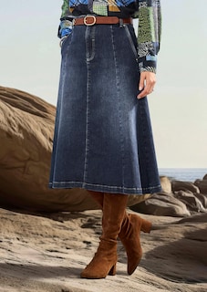 Jeans-Jupe in femininer Form thumbnail 7
