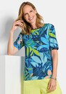 Jersey-Shirt mit U-Boot-Ausschnitt thumbnail 4