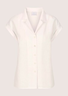 Lässiges Leinenhemd mit Reverskragen thumbnail 6