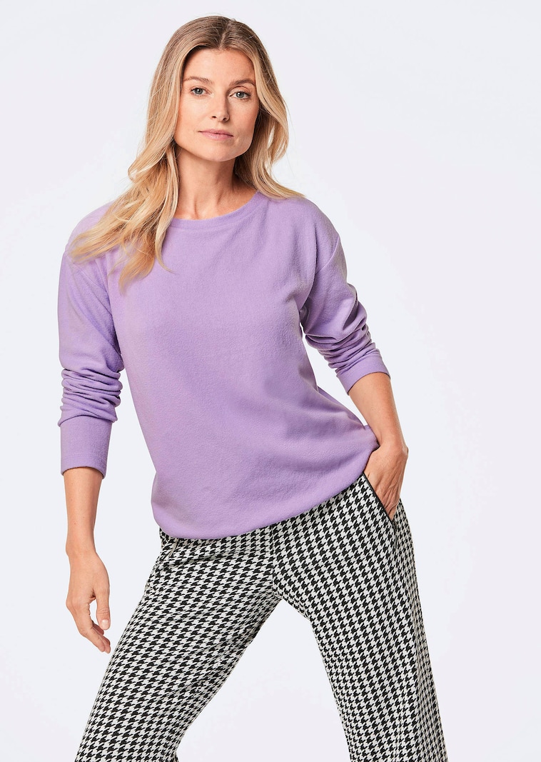 Shirt in Flausch-Qualität