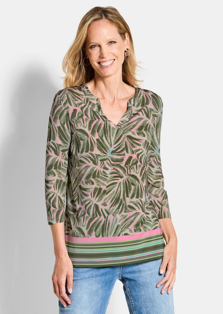 Shirt aus kühlendem Viskose-Jersey