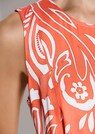 Ärmelloses Kleid mit Unikat-Print thumbnail 5