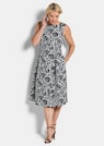 Elegantes Kleid aus Crêpe-Jersey thumbnail 2