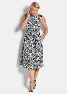 Elegantes Kleid aus Crêpe-Jersey thumbnail 2