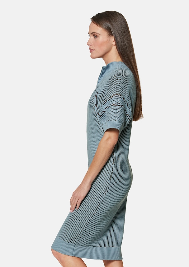 Knitted dress with cable detailing 3