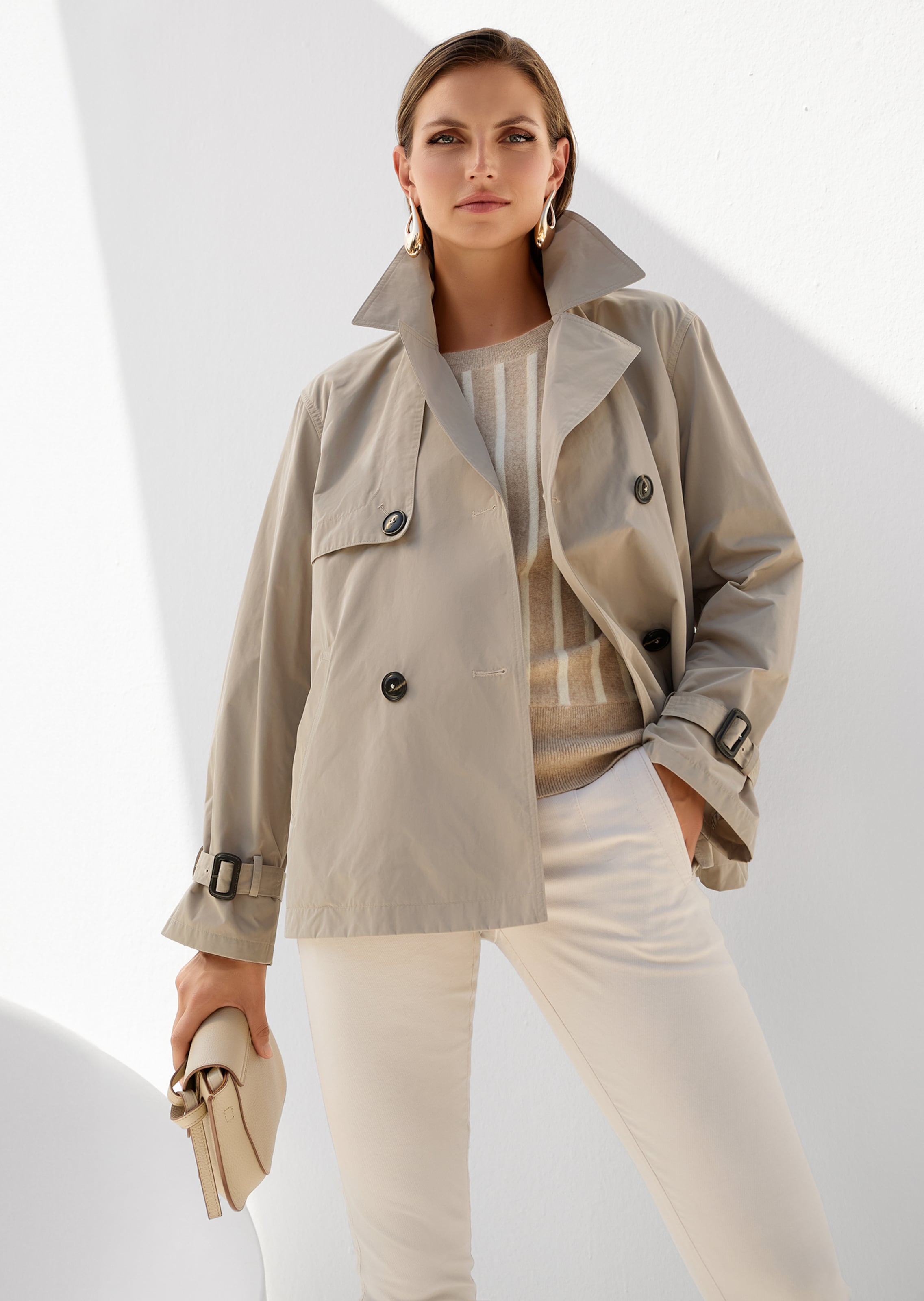 Trench-Jacke