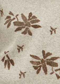 Casual jumper with decorative bead appliqué thumbnail 5